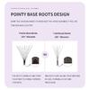 ANNAFRIS 10D 12D 14D 16D 20D Premade Fan Eyelash Extension Thin Pointy Base Roots Russia Volume Lashes Soft Natural False Lashes