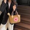 Spring and Summer Portable Large-capacity Tote Bag Women's New Retro Handwoven Vegetable Basket Straw Bag
