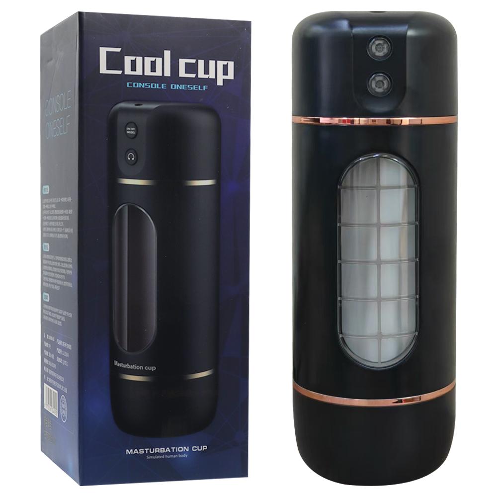 Automatic Male Masturbator 10 Vibrating Mode 3D Textured  Sleeve Real Pocket Pussy Stroker Hands Free Adult Sex Toys for Man