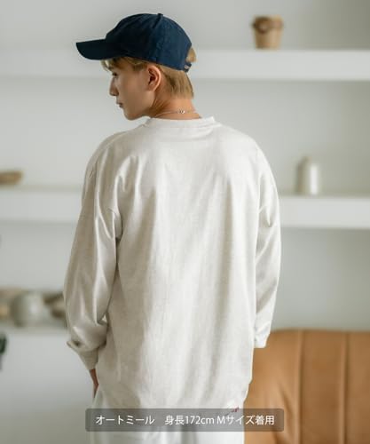 IMPROMES Casual SIDEWAYSTANCE Embroidered Downer Fox Long Sleeve T-Shirt, Men's, White