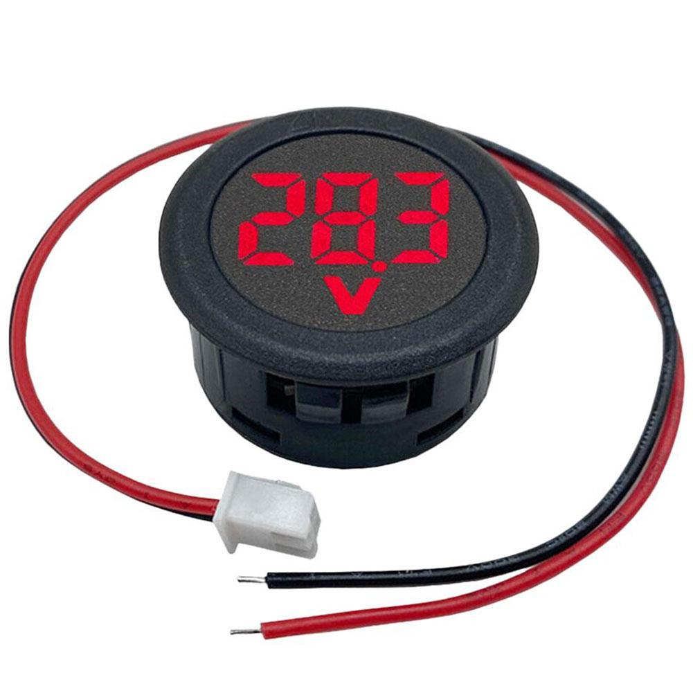 

DC 4-100V Volt Meter Programmable LED Digital Display Small (Червоний)