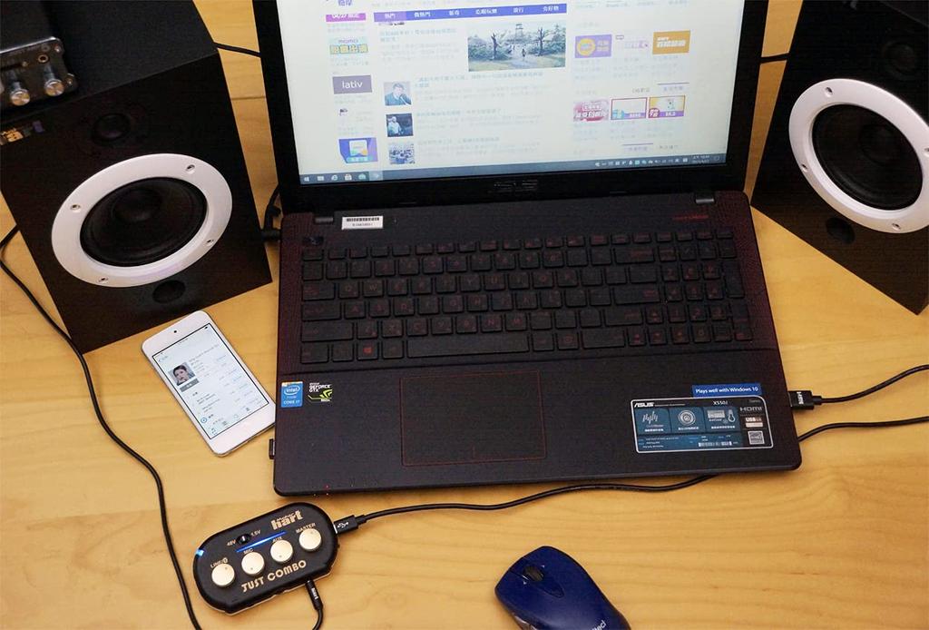 Maker Hart 3-Channel Mic Mixer Just Combo USB BT