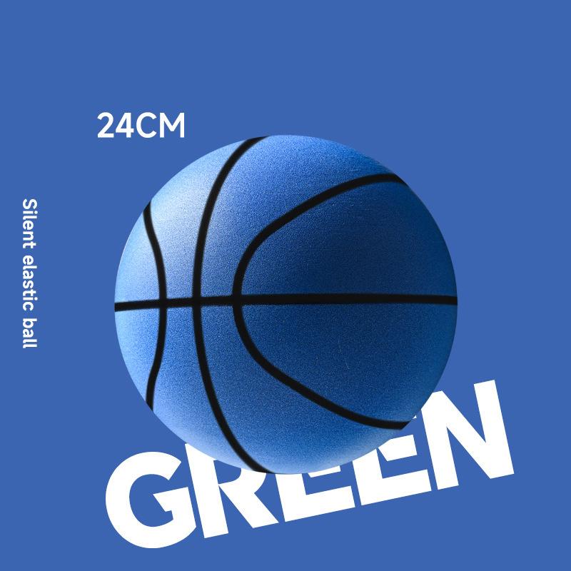 18/21/24Cm Odbijająca Niema Piłka Halowa Cicha Koszykówka Z Obręczą Wysokoelastyczna Lekka Mini Koszykówka Prezenty Dla Dzieci