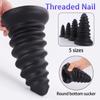 Super Large Screw Nail Butt Plug Men's and Women's Back Court Expansion Masturbation Device Bold Thread Easy To Insert Easy Climax SM Sex Toy