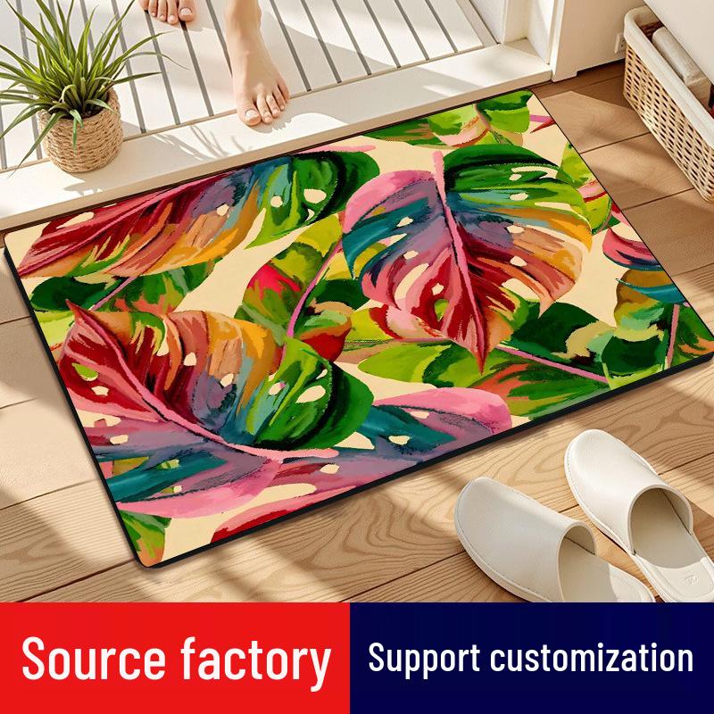 Tech Fabric Natural Rubber Plant Series XL Floor Mat