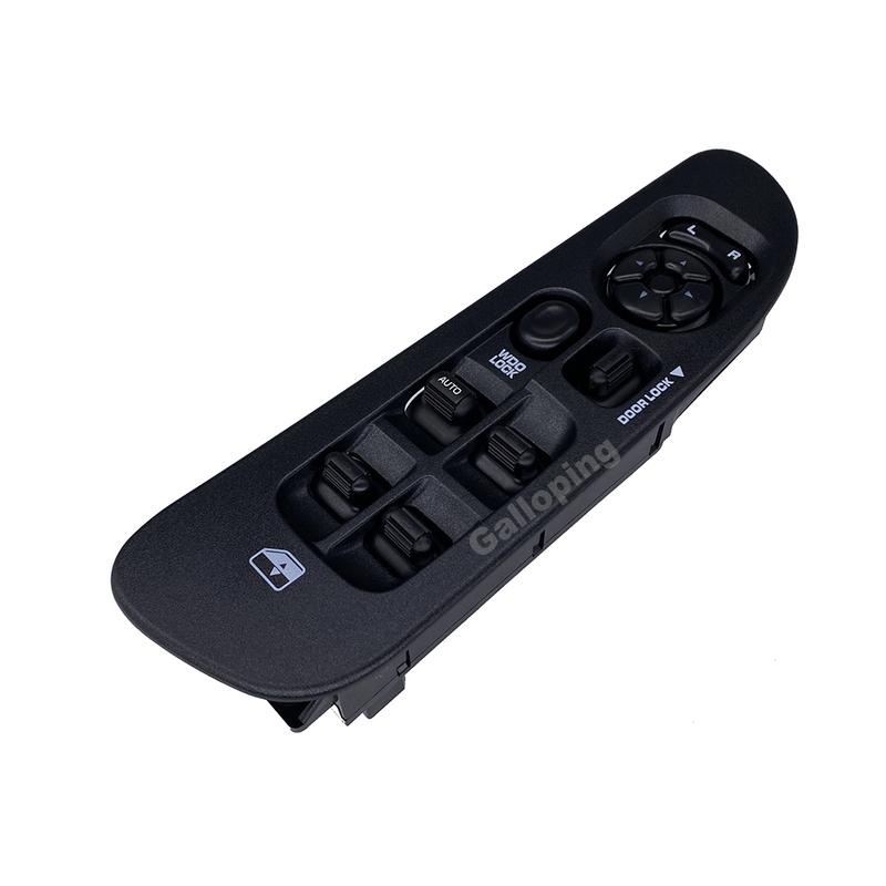 Front Left Driver Electric Window Switch Keyboard Glass Lifter Console Button for Dodge Truck Durango Dakota Ram 2002-2010