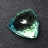 Trillion Natural Bluish Green Sapphire 10.47 Ct Fabulous Certified Gemstone
