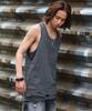 WEGO Distressed Tank Summer Size Sumikuro Men's Top, Sleeveless, Outfit, Streetwear, Gift, L,