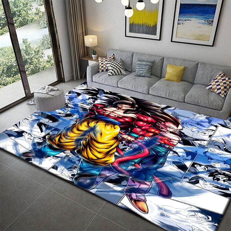 Dragon Ball Baby Play Area Soft Ruganime soft washable cartoon floor carpet 60x90cm