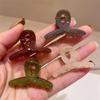 Exquisite Jelly Color Versatile Shark Hair Clip for Side Bangs