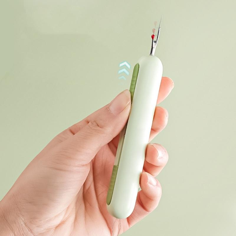 Multifunctional Retractable Seam Rippers Threader, Two-in-1 Seam Rippers and Threader, Pocket Seam Rippers Threader