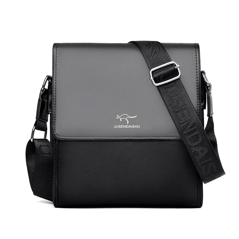 

Men s Business Casual Crossbody Briefcase Backpack - Mid-range Luxury, One-Shoulder Hanging Bag, Trendy Youthful Design