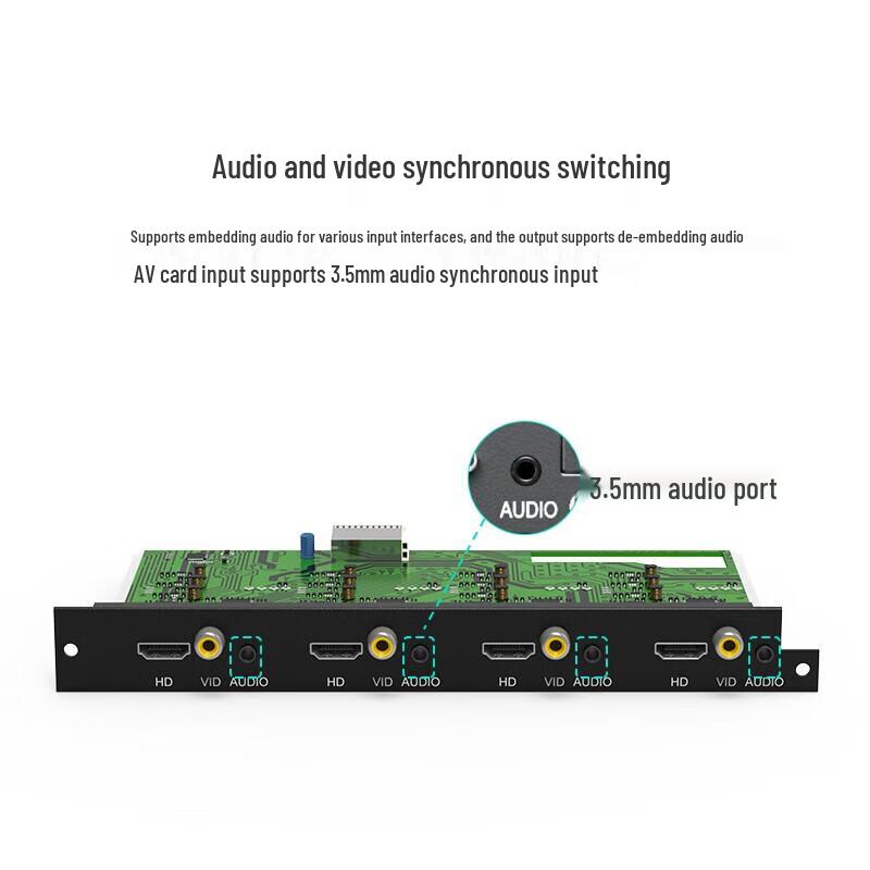 MT-viki 4-Channel AV Input Card for Matrix Switcher