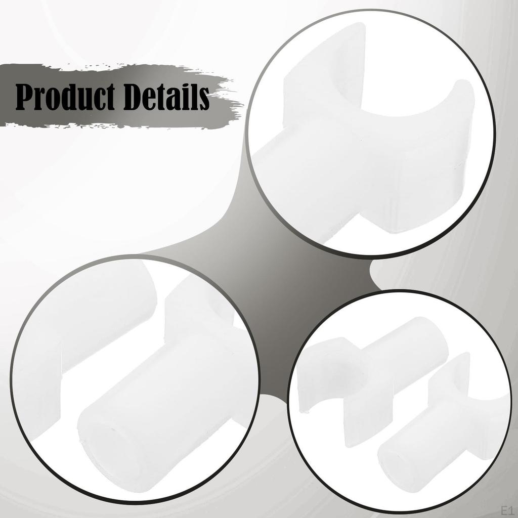 4x Replacement Wheelchair Seat Rail Guide Repair Parts Universal Components