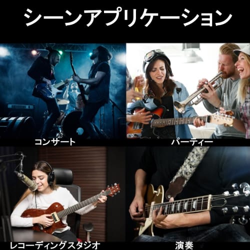 Bass Headphone Amplifier with LED Power Indicator, Heavy Metal Tone, Audio Cable Adapter, 6.35mm Plug, AUX Input, Ideal for Home Practice, Bass Amplif