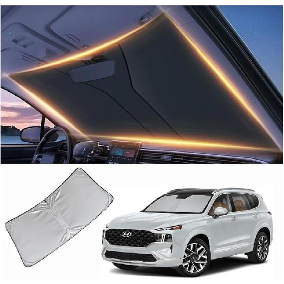 Windshield Sun Shade For Kia Carnival Front Window Shades Cover For 2010-2025 Carnival Windshield Sun Visor Protector Car Accessories
