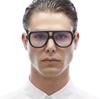 Popular Vintage Brand Designer Double Bridge Pilot Sunglasses Women For Men Sun Glasses Punk Luxury Big Frame Shades UV400