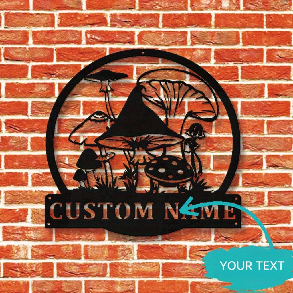 Personalized Crab Metal Wall Art Sign, Rustproof Home Decor, Unique Gift