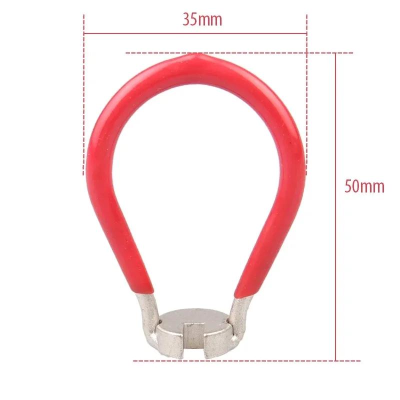 Bike Spoke Repair Tool Wrench Bicycle Wheel Rim Truing Adjustment Tool Tensioner Correction Spoke Nipples Spanner Tool