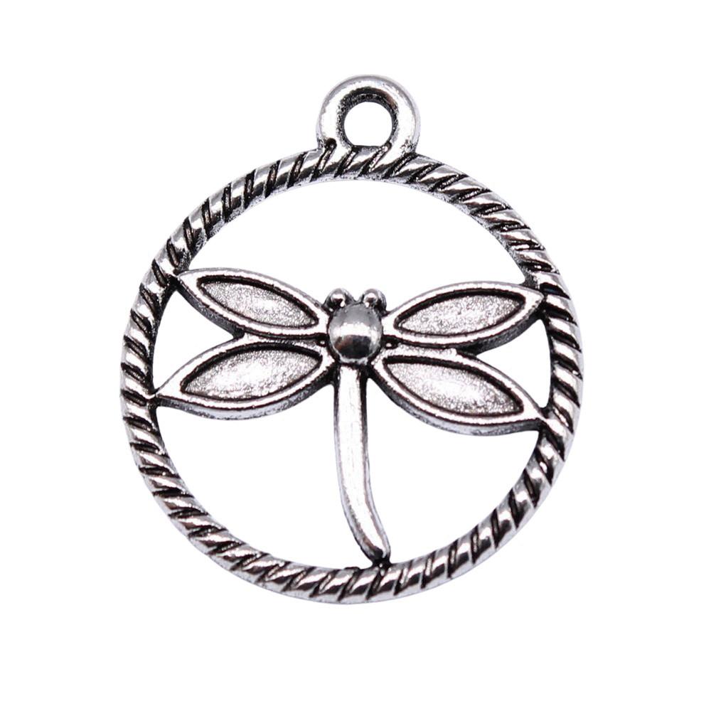 Dragonfly Charms Vintage Alloy Pendants For Insect Themed Handmade Jewelry Supplies