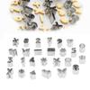 26pcs Digital Geometry Baking Mold Stainless Steel Number Pattern Mould  Polymer Clay Craft