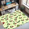 Grinch Printed Carpet Rug for Office Chair Living Room Bedroom Kitchen Room Decor Gifts