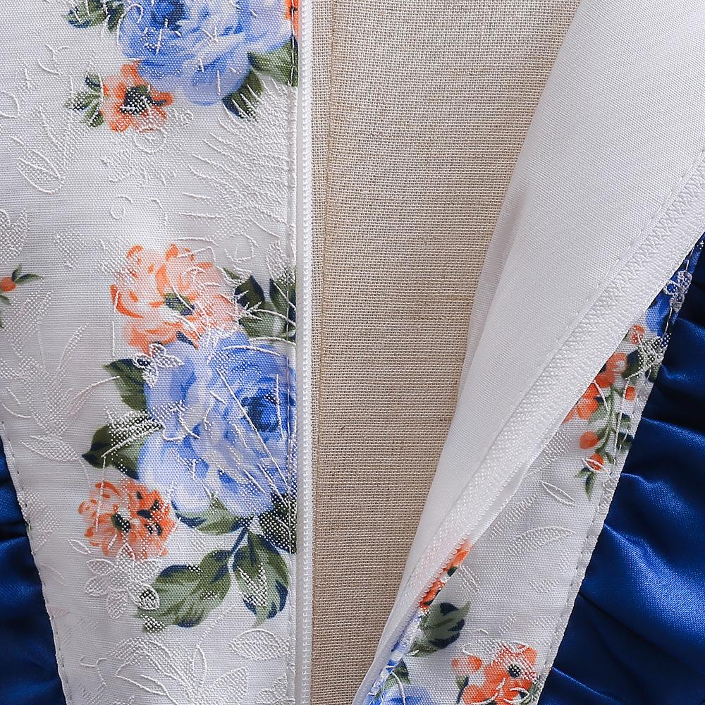 3-10 lat dziewczęca sukienka w kwiaty letnia kokardka suknia balowa odzież dla dzieci dziecięce sukienki księżniczki ubrania dla dzieci na konkurs piękności