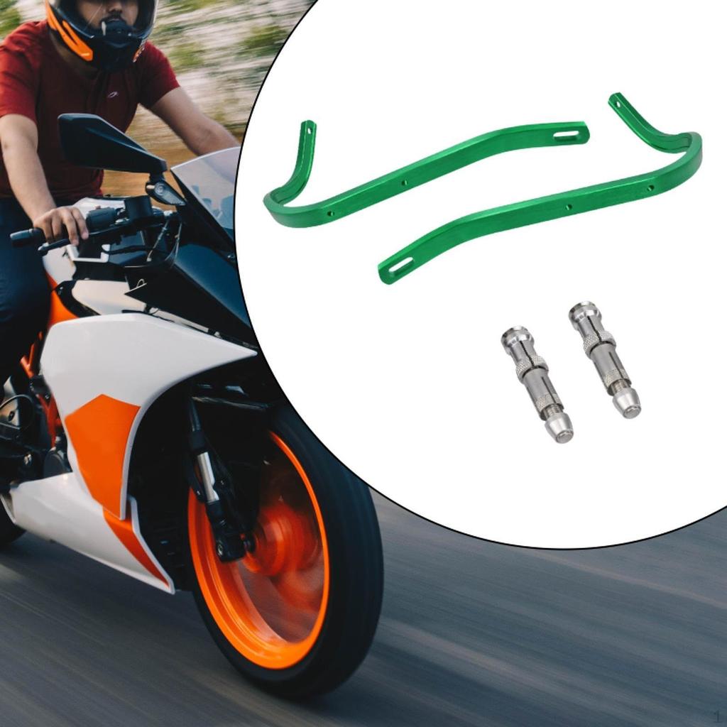 1 Pair Motorcycle Handguards Cycling Accessory Aluminium Alloy Handlebar Accessories