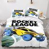 Rocket League Bedding Set Cartoon Comfortable Duvet Quilt Cover Pillowcase Bedding Set Children Bedroom Decoration Home Textile
