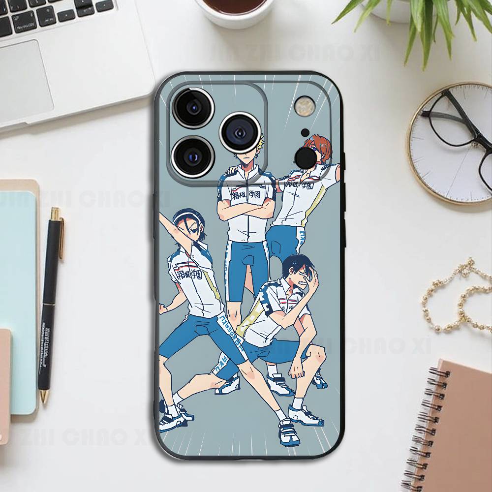 Animation Y-Yowamushi Pedal Silicone Soft Phone Case For IPhone17 16 15 14 13 12 11 Pro Max Plus X XR SE Cover