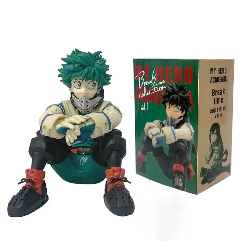 Hot Anime Figure Asui Tmy Hero Academia Suyu Izuku Deku Bakugou Katsuki Action Figures Pvc Model Collection Series Toys Gifts