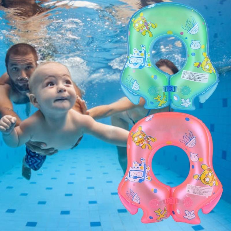 Infant Swim Float Swimming Circlet Ferature Thickened Buoyancy And Anti Rollover Support For Secure Pool Activity