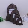 Drawstring Travel Bag Set - 4-Piece Underwear Organizer