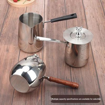 304 Stainless Steel Long Handle Latte Art and Frothing Pitcher (300-950ML)