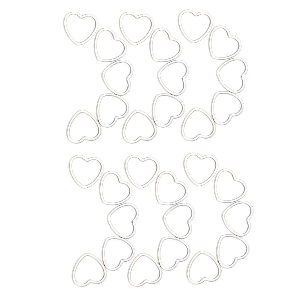 30pcs Hollow Frame Pendants Resin Craft Open Bezels Jewelry Necklaces Earrings Making Supplies