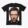 Doctor House Stare T-shirt For Men Women 100% Cotton T Shirts Short Sleeve Tops 1103-3 - Men's Summer Cotton Graphic Tee