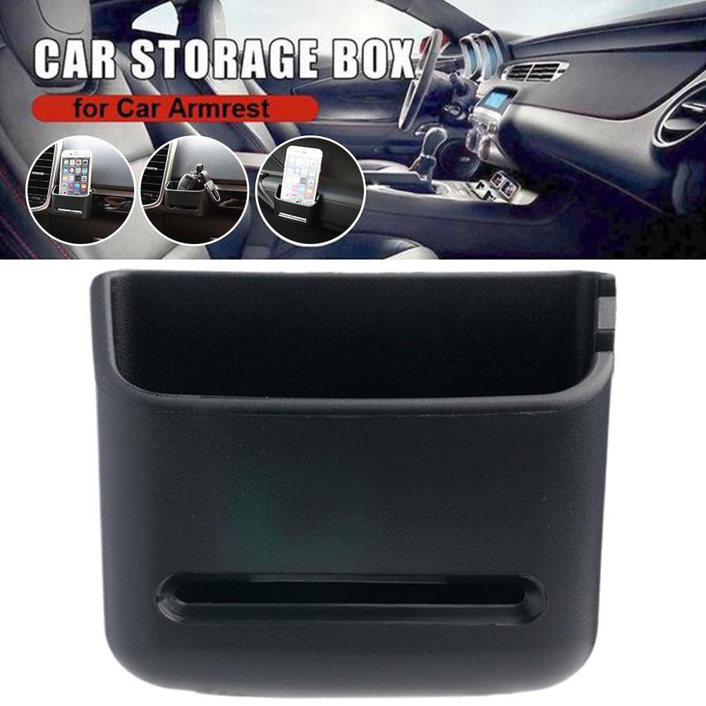 Universally Car Storage Box For Coin Card Phone Holder Auto Interior Sundries Bracket Soft PVC Car Organizer Box Accessorie J3Y9
