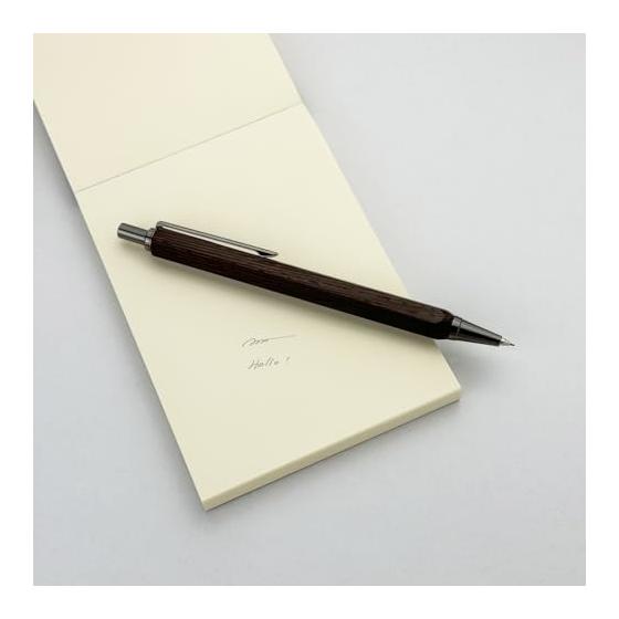 Sunhorse Studio Hexagon Mechanical Pencil 0.5 Black Walnut