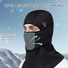 Warm Nylon Neck Gaiter & Face Shielding Thermal Windproof Headgear Motorcycling Headwear for Winter Travel & Adventure