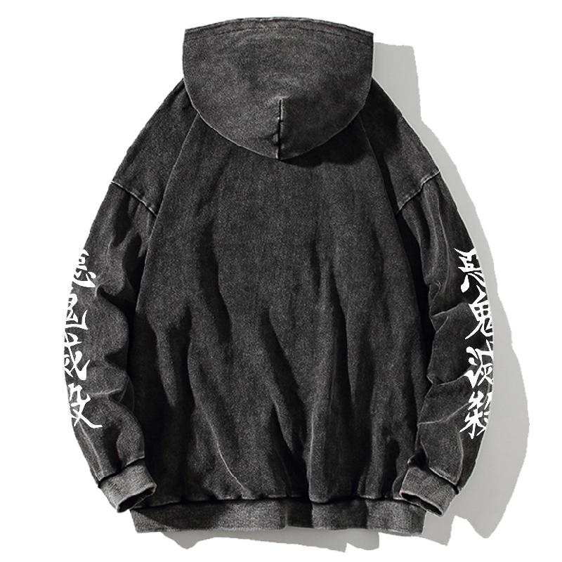 Mikina Kanroji Mitsuri Anime Demon Slayer Mikina Pro Ženy Muže Oblečení Dlouhý Rukáv Streetwear Praná Bavlna S Kapucí Pulovr