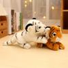 Fluffy Simulation Tiger Plush Toy Collection Forest Tiger Pillow Dolls  Children Gift
