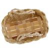 1/12 Puppenhaus Miniaturzubehör Rattanrahmen Handgeflochtener Gemüsekorb
