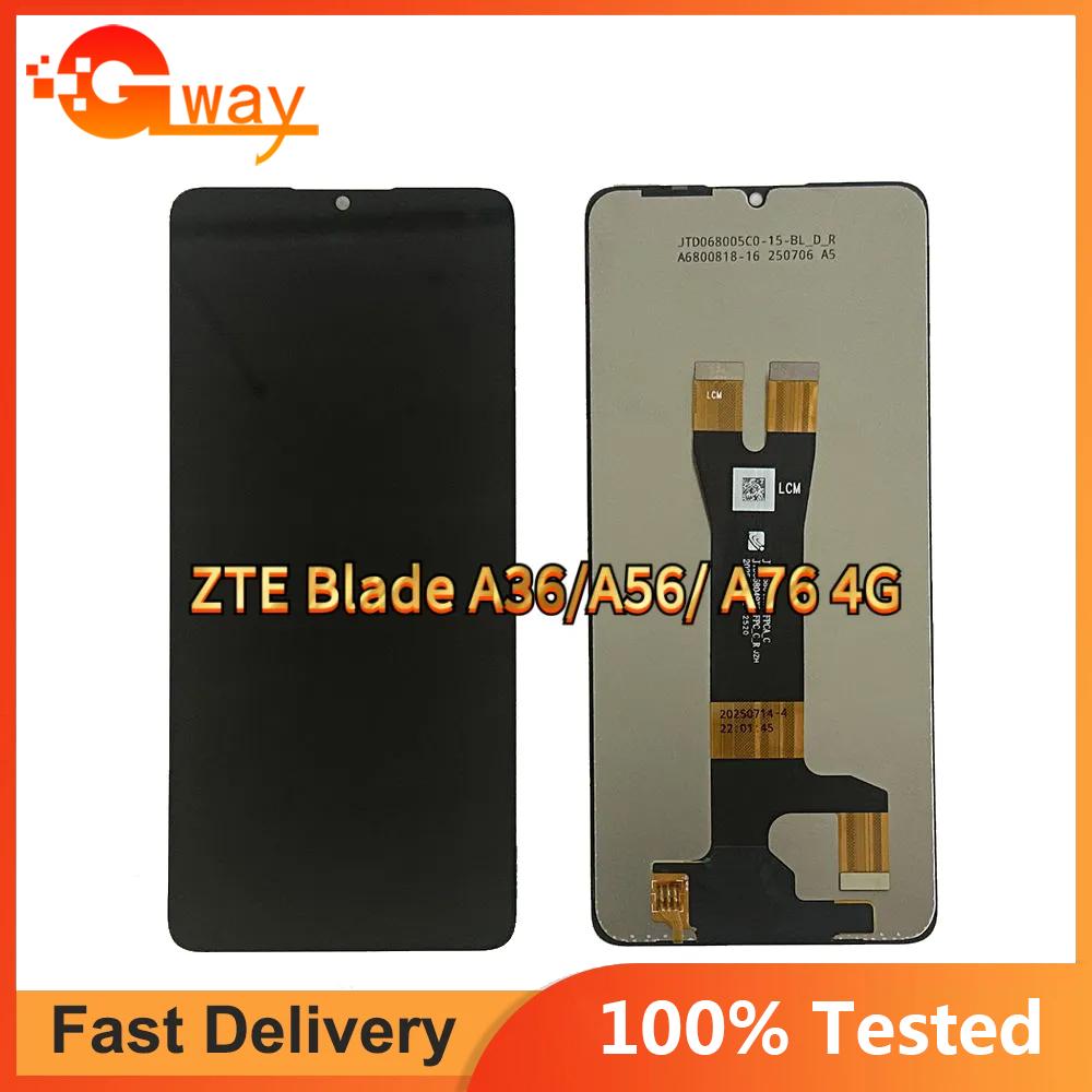 

LCD Screen and Digitizer Full Assembly For ZTE Blade A36 A56 A76 4G