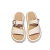 Non-slip thick-soled high-value slippers, super design sense in summer, high-end casual muffin bottom going out slippers