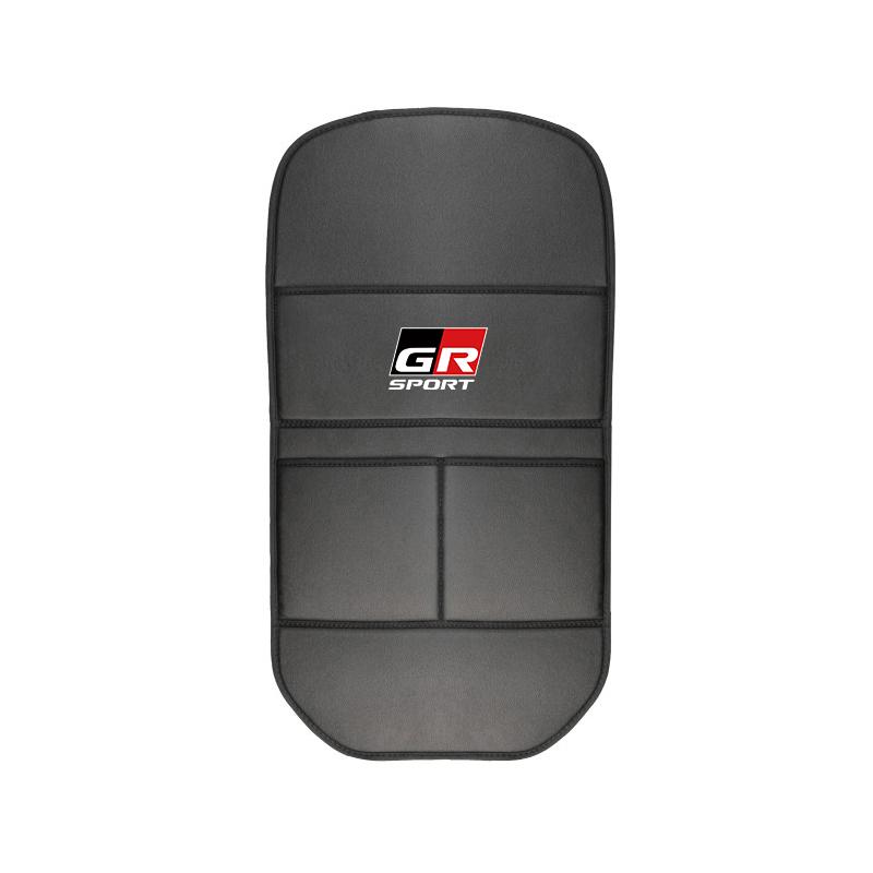 1 Pezzo Coprisedile Posteriore per Auto Tappetino Anti Calcio Per Toyota 86 Mirai Supra Prado Alphard Vellfire Crown Sequoia Venza CHR Portachiavi