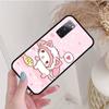 Black Case for Xiaomi Poco X6 X4 M5 M6 F5 F6 C65 C55 C50 C51 C40 Pro Redmi 14C A3X 13C 12C 11T 10A 9C Note 7 6 8A Plus L-2 My Melody