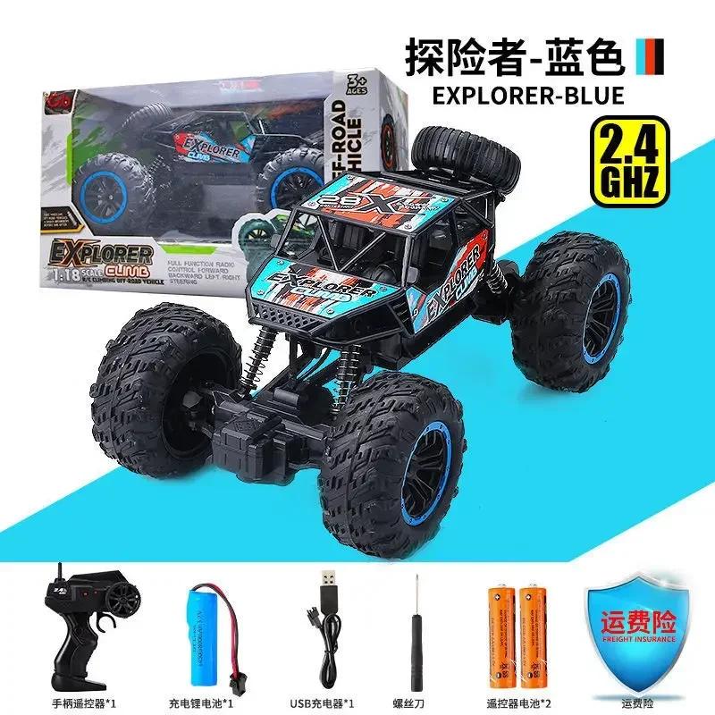 Rc   Oversized Remote Control Buggy Toy Car Charge Major High-Speed 4wd Climbing Crawler Boy Kids Race Car Festival Gift