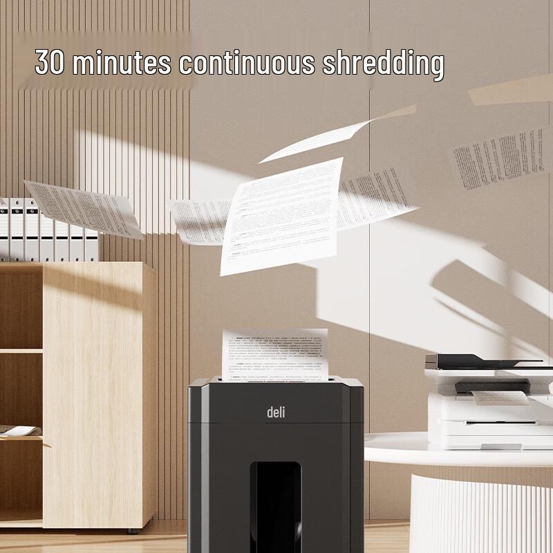 Deli Professional Paper Shredder CN Plug (adapter Included)