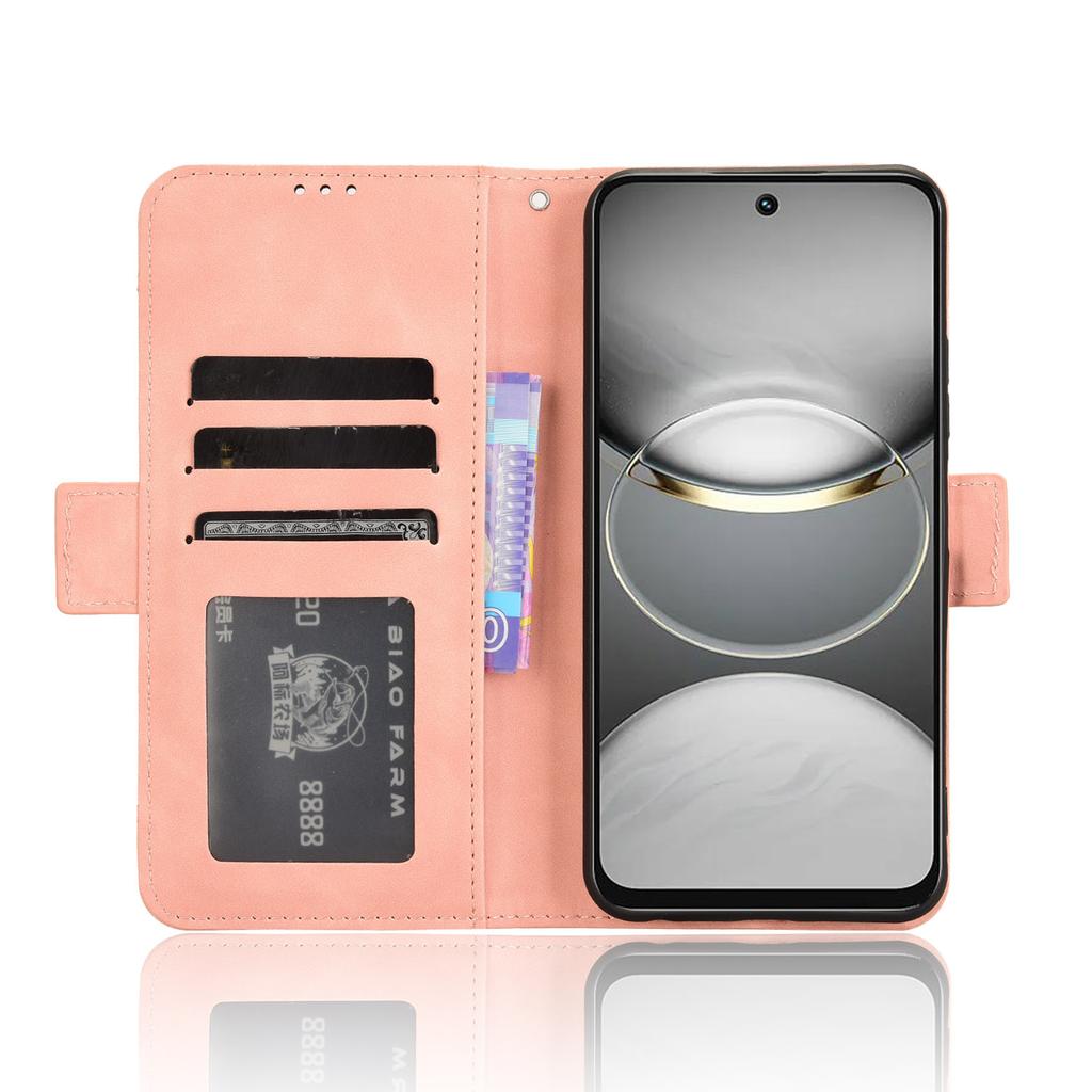 For TECNO Spark 30C 4G kL5n Leather Case Phone Wallet Cover with Multiple Card Slots