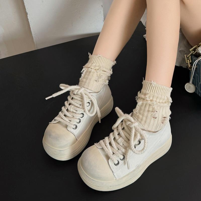 

Модная Удобная Холщовая Обувь Низкие Кеды на Плоской Подошве Повседневная Весенне-Осенняя Новая Спортивная Обувь На шнуровке Обувь для Ходьбы для Женщин Кроссовки 35